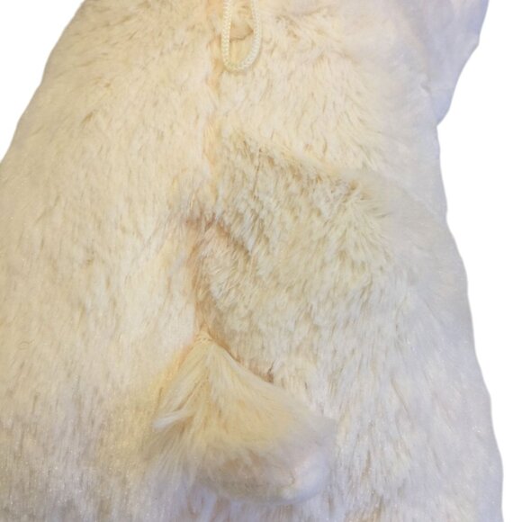 Lamb Chop Extra Large 19" Cream Red Lamb Squeaker - Picture 6 of 7